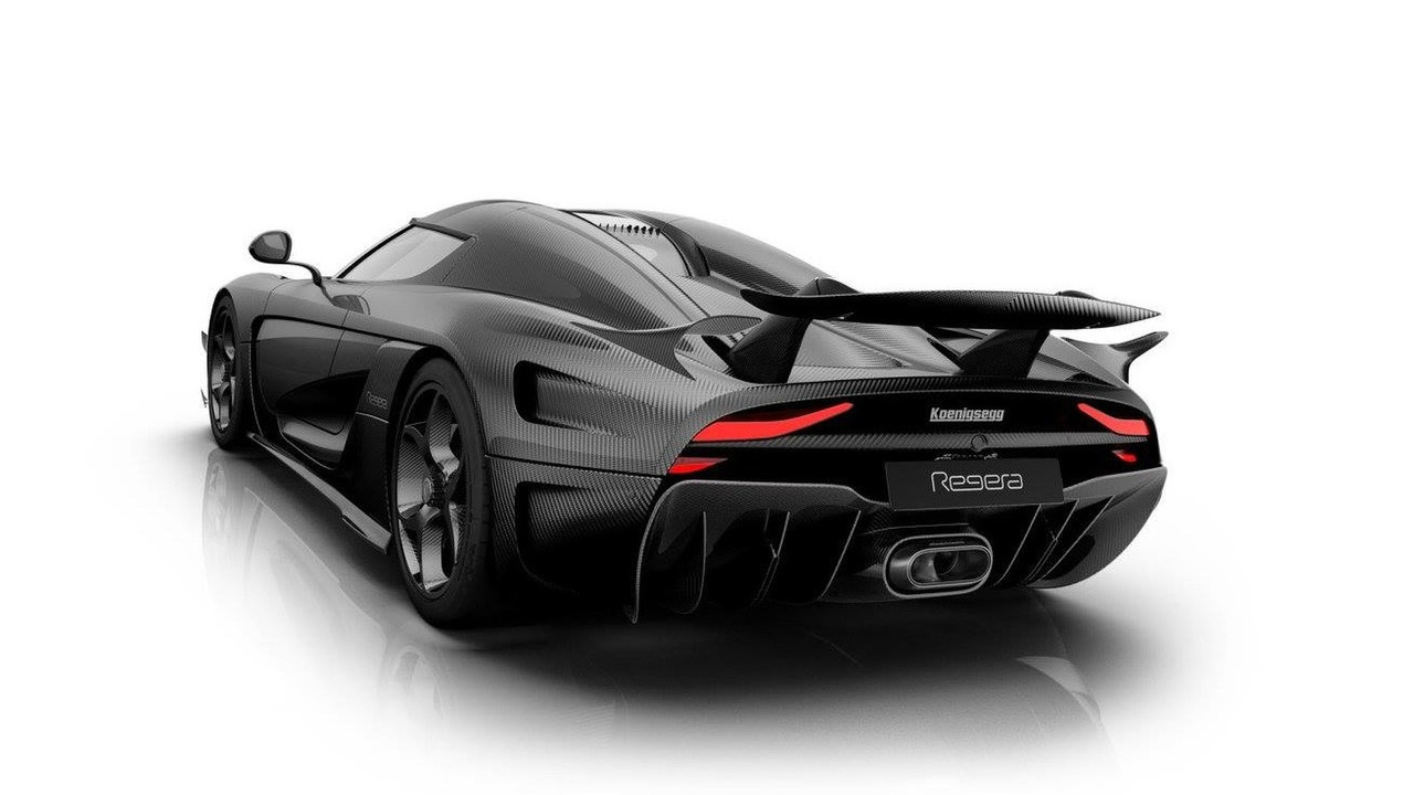 Koenigsegg Regera clear carbon