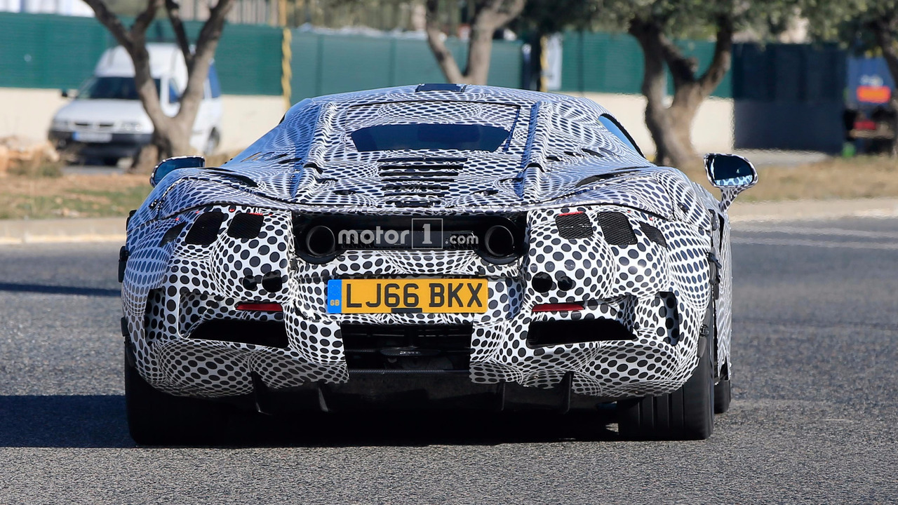 McLaren P14 Spy Shots