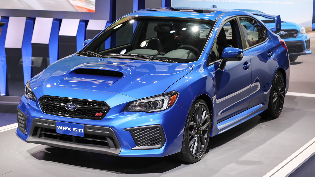 2018 Subaru WRX and STI pack improved tech into freshfaced package