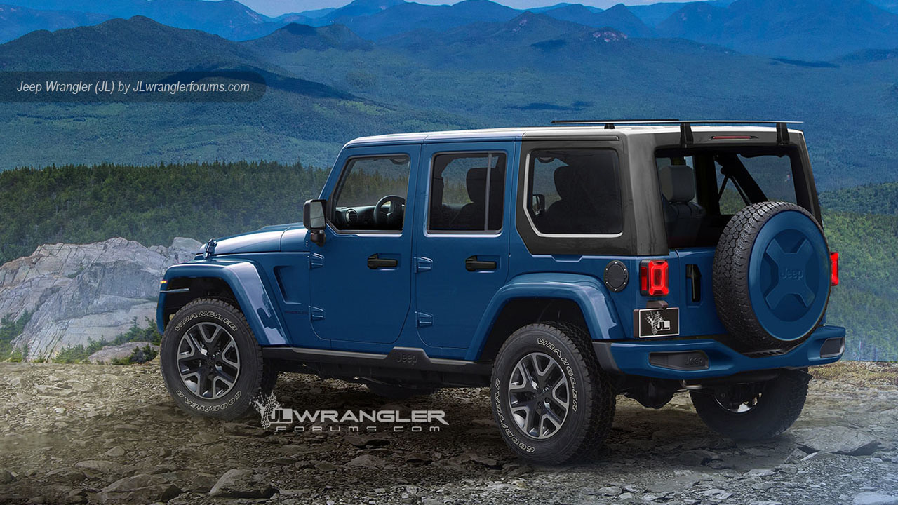 2018 Jeep Wrangler Unlimited rendering
