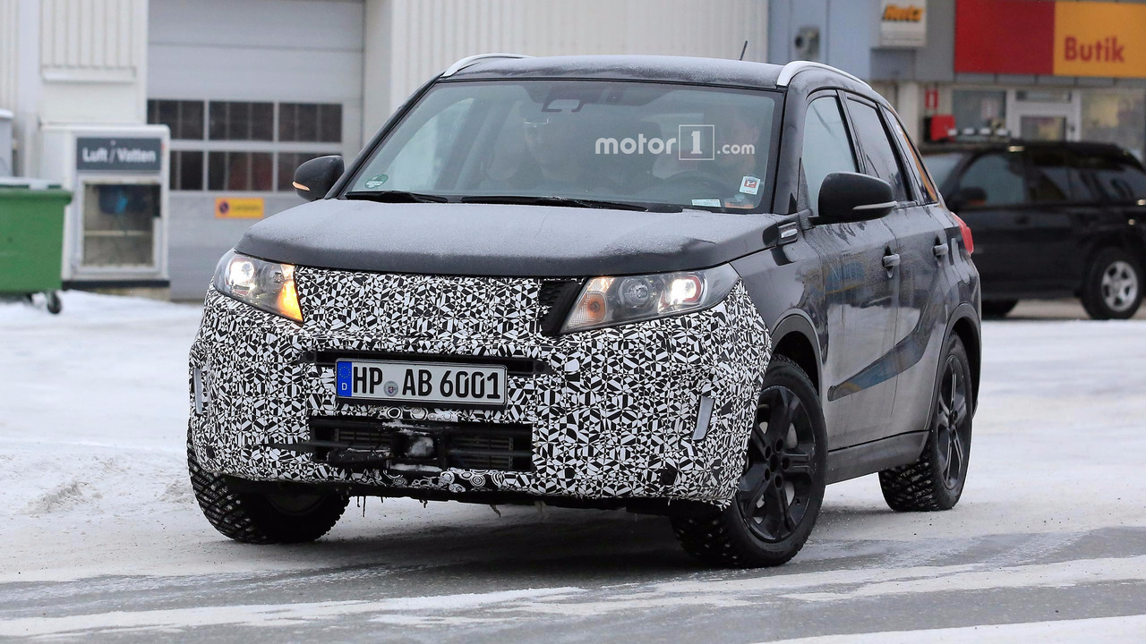 Suzuki Vitara Refresh Spy Pics