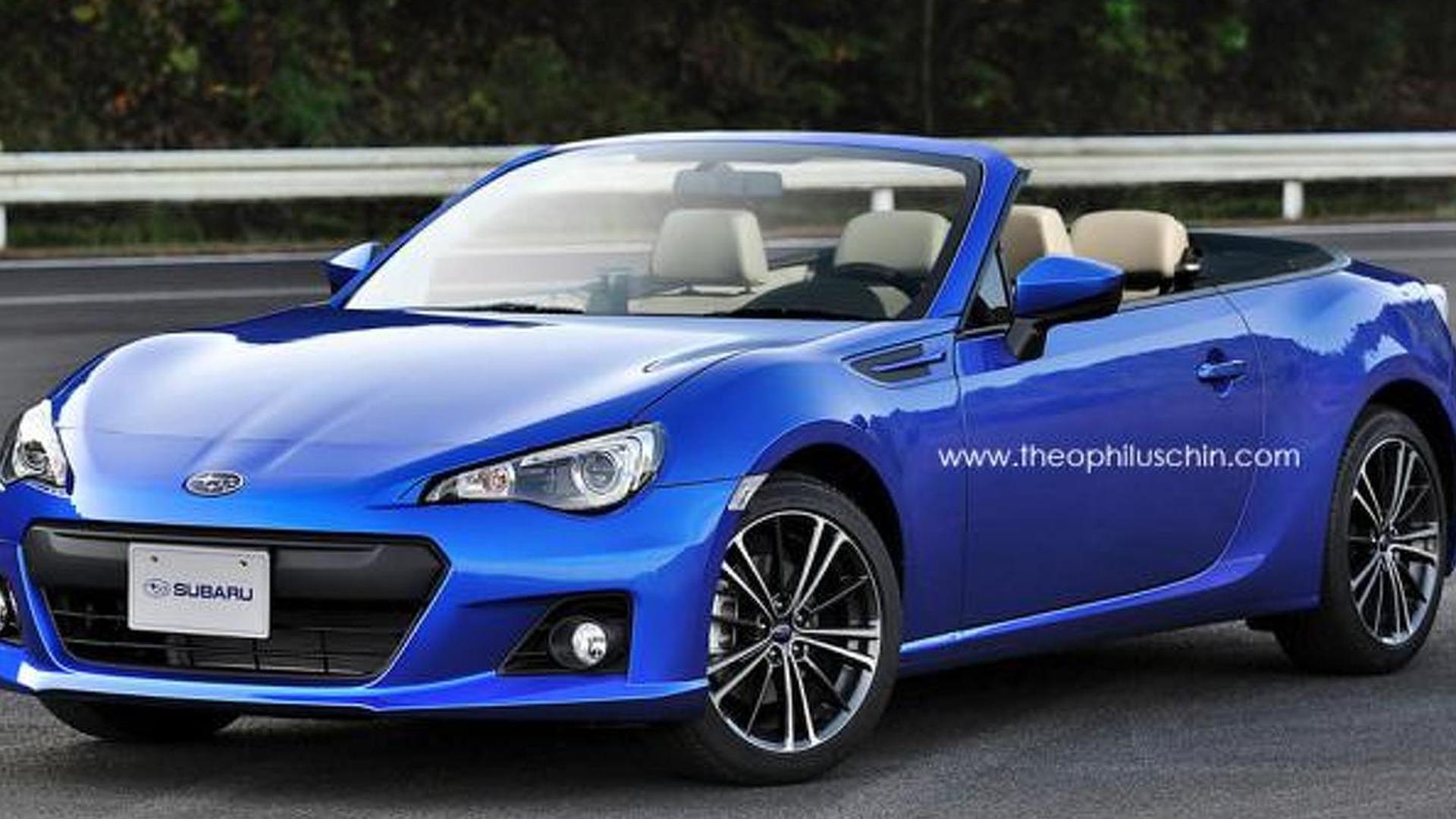 Subaru confirms AWD TwinTurbo Convertible twoseater Diesel Hybrid BRZ