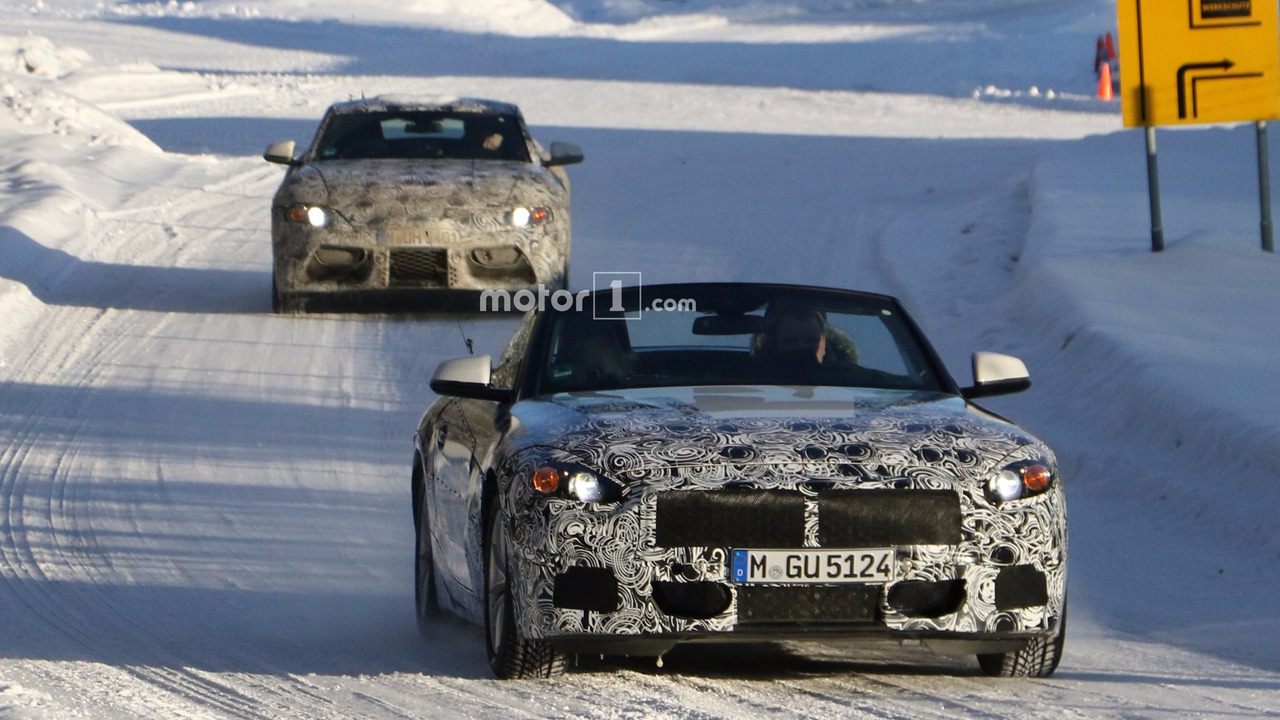 2018 BMW Z5 spy photo