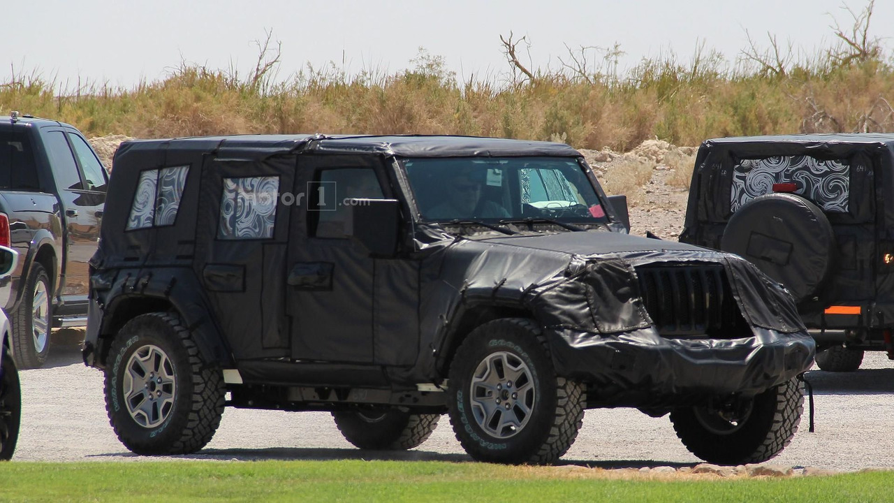 2018 Jeep Wrangler spy photo