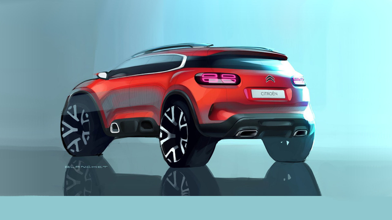Citroen C5 Aircross rendering